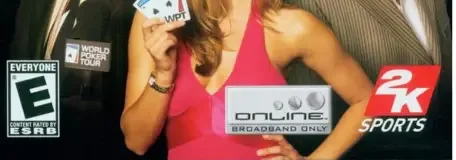 World Poker Tour, the ESRB box on its front