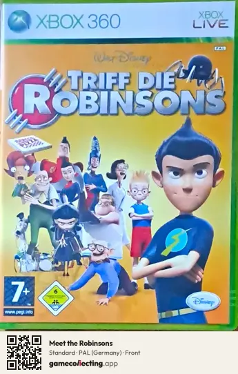 Meet the Robinsons Xbox 360, Germany box front
