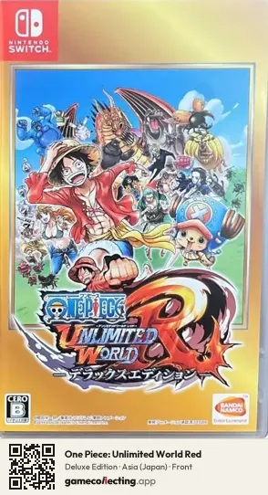 One Piece: Unlimited World Red Nintendo Switch, Asia box front
