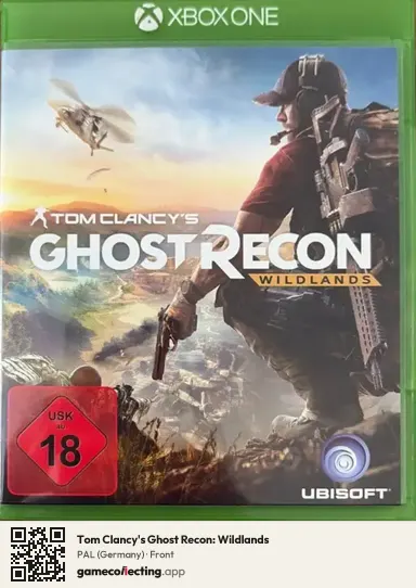 Tom Clancy's Ghost Recon: Wildlands Xbox One, Germany box front