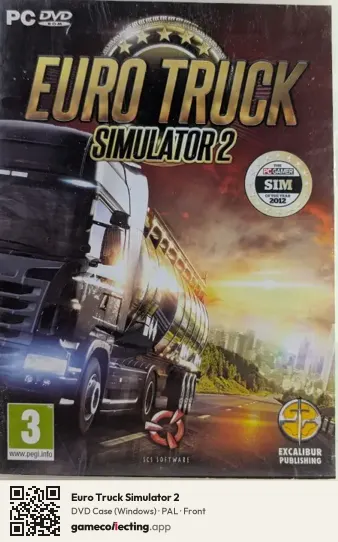 Euro Truck Simulator 2 Computer, PAL box front
