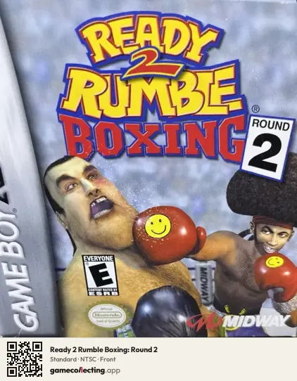 Ready 2 Rumble Boxing: Round 2 Game Boy Advance, NTSC box front