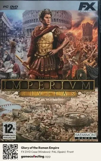 Glory of the Roman Empire Computer, Spain box front