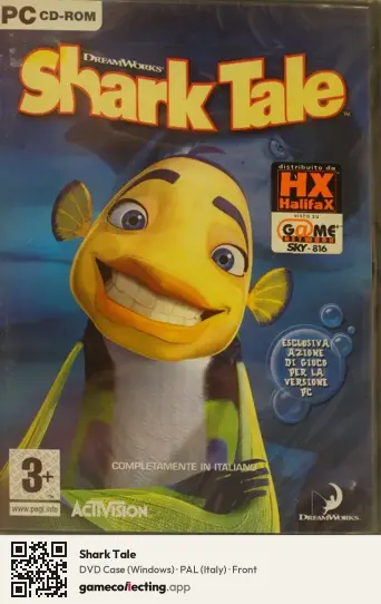 Shark Tale Computer, Italy box front