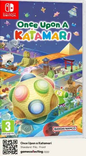 Once Upon a Katamari Nintendo Switch, PAL box front