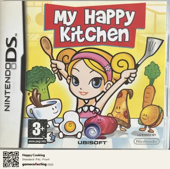 Happy Cooking Nintendo DS, PAL box front
