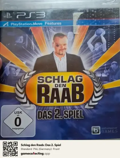 Schlag den Raab: Das 2. Spiel PlayStation 3, Germany box front