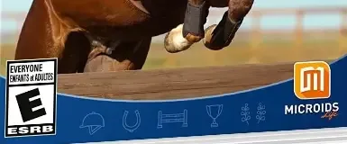Equestrian Training, the ESRB box on its front