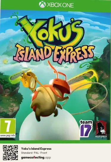 Yoku's Island Express Xbox One, PAL box front