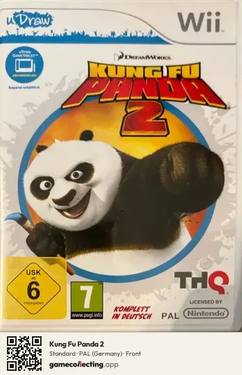 Kung Fu Panda 2 Nintendo Wii, Germany box front