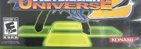 Dance Dance Revolution Universe 2, the ESRB box on its front