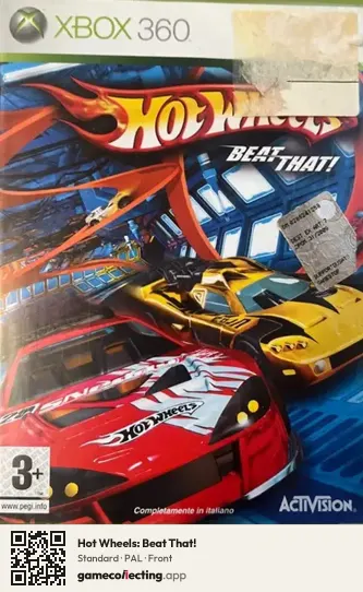 Hot Wheels: Beat That! Xbox 360, PAL box front