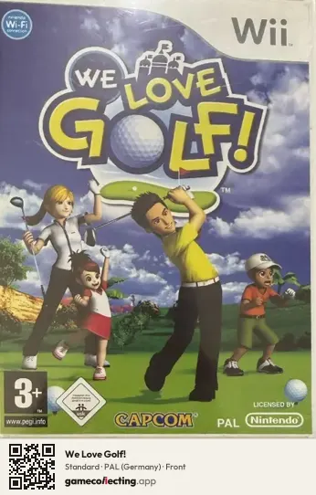 We Love Golf! Nintendo Wii, Germany box front