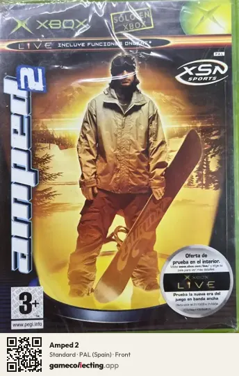 Amped 2 Xbox, Spain box front
