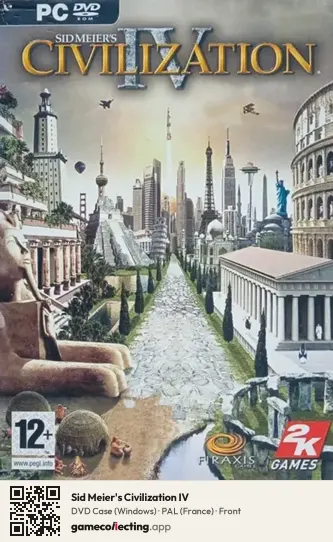 Sid Meier's Civilization IV Computer, France box front