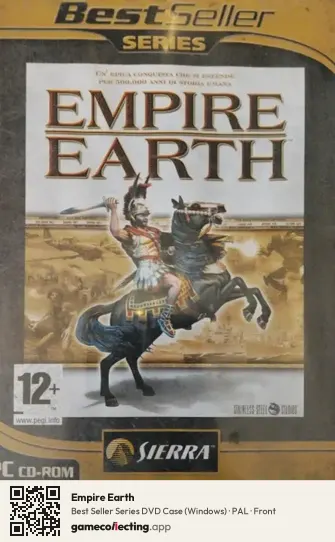Empire Earth Computer, PAL box front