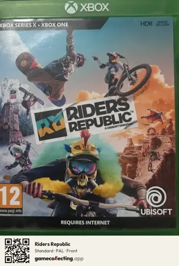 Riders Republic Xbox One, PAL box front