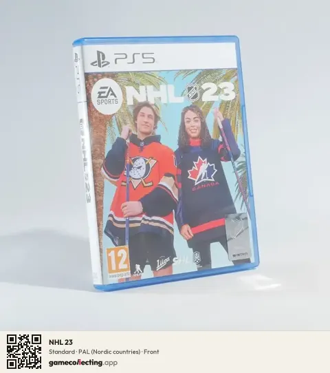 NHL 23 PlayStation 5, Nordic countries box front