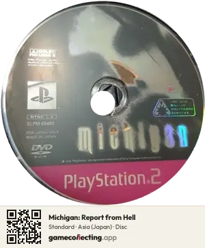 Michigan: Report from Hell PlayStation 2, Asia disc