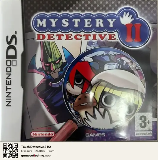 Touch Detective 2 1/2 Nintendo DS, Italy box front
