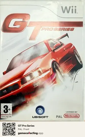 GT Pro Series Nintendo Wii, PAL box front