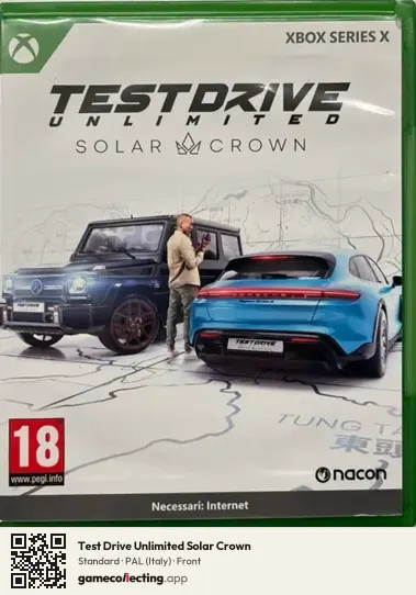 Test Drive Unlimited Solar Crown Xbox Series X, Italy box front
