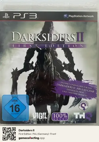 Darksiders II PlayStation 3, Germany box front