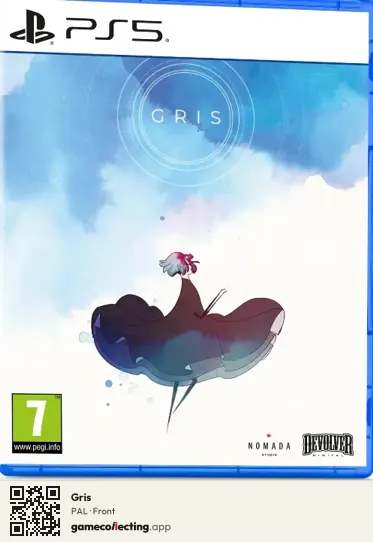 Gris PlayStation 5, PAL box front