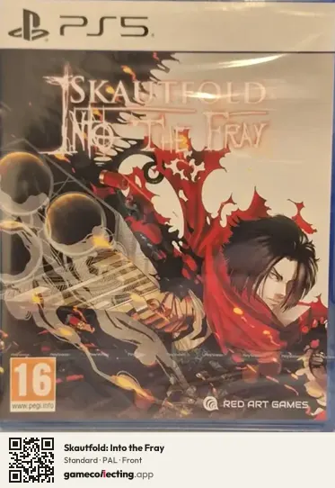 Skautfold: Into the Fray PlayStation 5, PAL box front