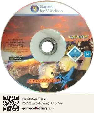 Devil May Cry 4 Computer, PAL disc