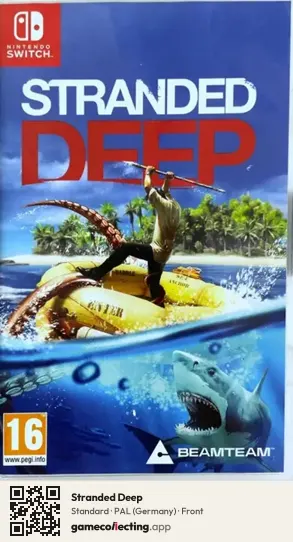 Stranded Deep Nintendo Switch, Germany box front