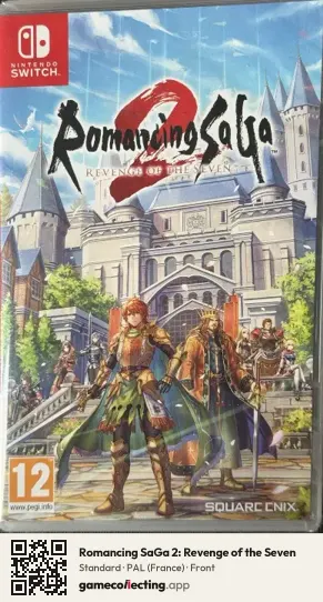 Romancing SaGa 2: Revenge of the Seven Nintendo Switch, France box front