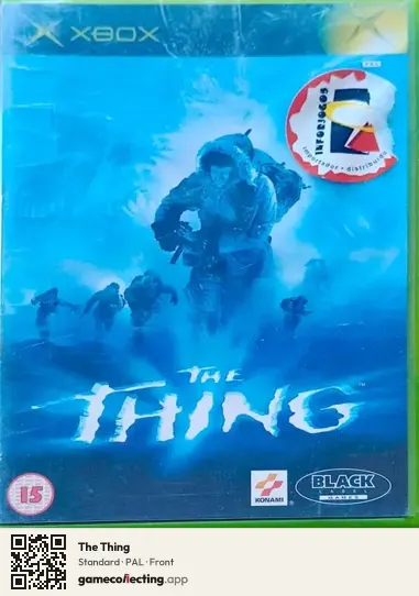 The Thing Xbox, PAL box front