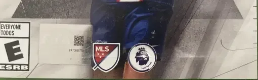 FIFA 23, the ESRB box on its front