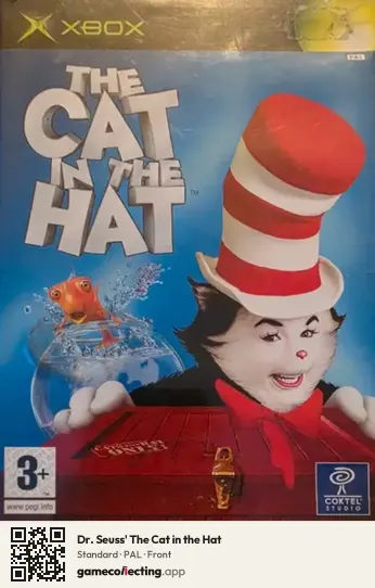 Dr. Seuss' The Cat in the Hat Xbox, PAL box front