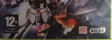 Dynasty Warriors: Gundam 2, the PEGI square on its front