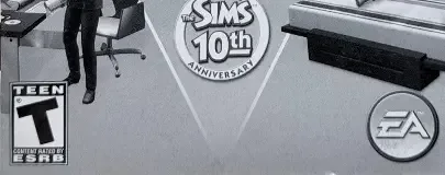 The Sims 3: High-End Loft Stuff, the ESRB box on its front