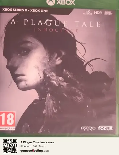 A Plague Tale: Innocence Xbox Series X, PAL box front