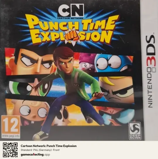 Cartoon Network: Punch Time Explosion Nintendo 3DS, Germany box front