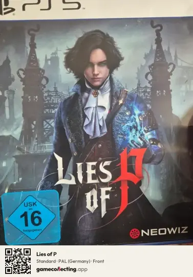 Lies of P PlayStation 5, Germany box front