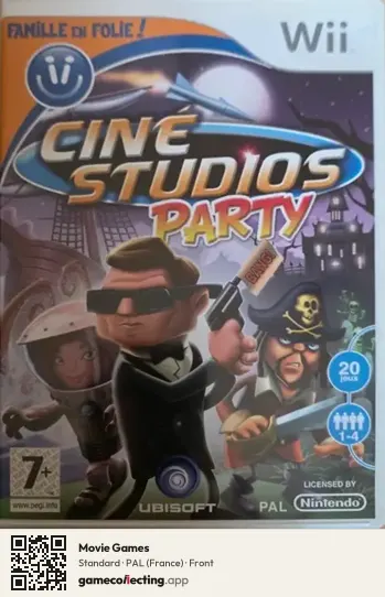 Movie Games Nintendo Wii, France box front