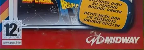 Midway Arcade Treasures, the PEGI square on its front