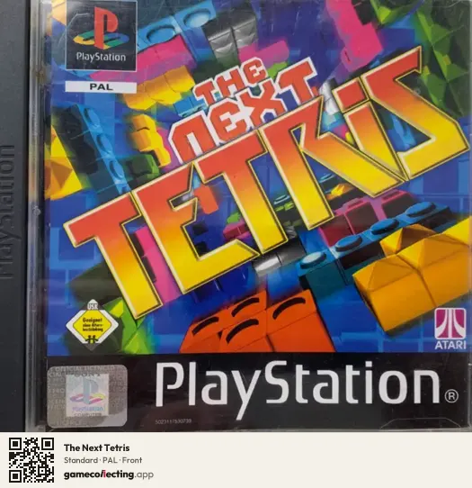 The Next Tetris PlayStation, PAL box front