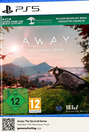 Away: The Survival Series PlayStation 5, Germany box front