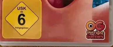 SpongeBob SquarePants: The Patrick Star Game, the USK square on its front