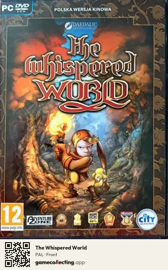 The Whispered World Computer, PAL box front