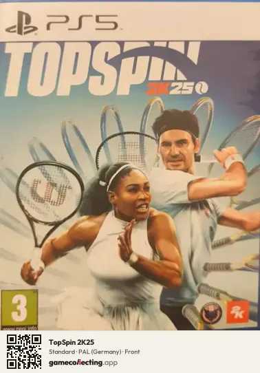 TopSpin 2K25 PlayStation 5, Germany box front