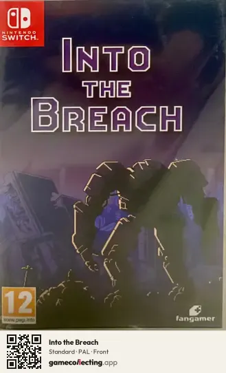 Into the Breach Nintendo Switch, PAL box front