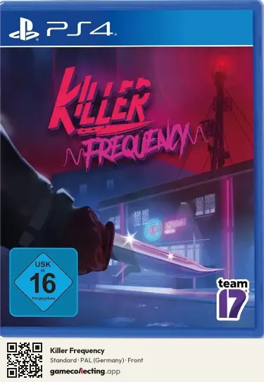 Killer Frequency PlayStation 4, Germany box front