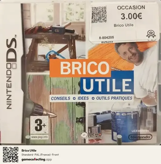 Brico Utile Nintendo DS, France box front